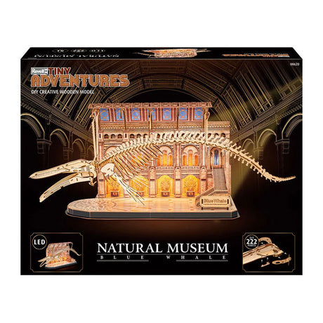 Revell tiny aventuras museo natural ballena azul - 222 uds.