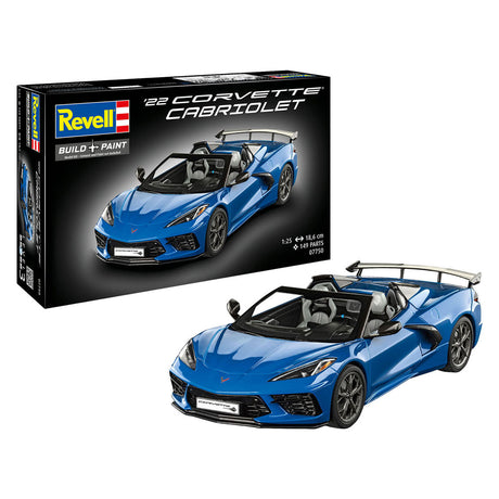 Maqueta Revell Corvette C8 descapotable 1:25 - 149pzs.