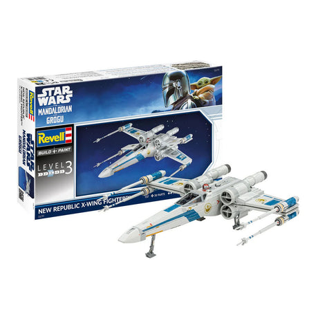 Maqueta revell the mandalorian y grogu new republic x-wing Fighter 1:57 - 38pzs.