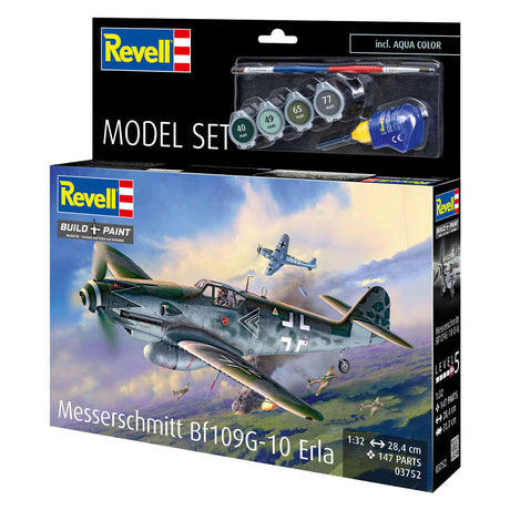 Revell kit de construcción modelo set messerschmitt bf109g-10 erla 1:32 - 147uds.