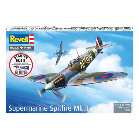 Revell model kit kit de inicio spitfire mk.iia 1:72 - 38uds.