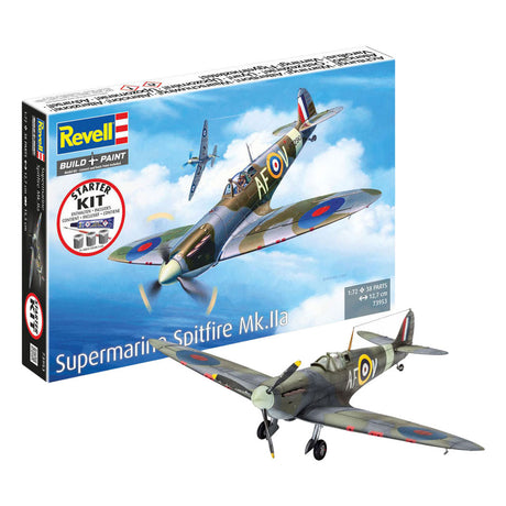 Revell model kit kit de inicio spitfire mk.iia 1:72 - 38uds.