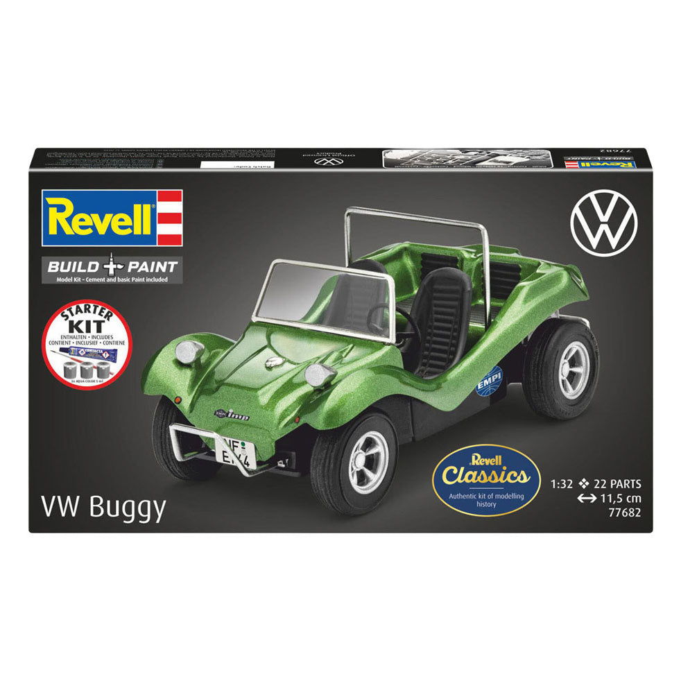 Maqueta Revell kit de iniciación vw buggy 1:32 - 22 piezas.