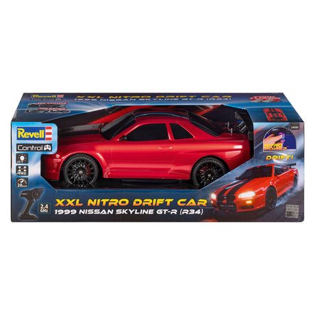 Revell rc 2,4ghz xxl high speed car nissan skyline 1:10