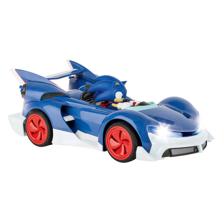 Carrera rc 2.4ghz team sonic racing - sonic, versión performance - 1:18