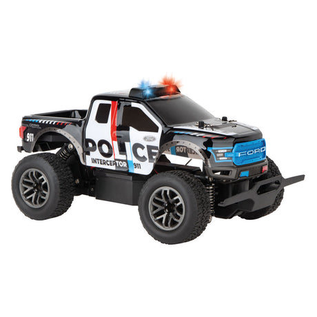 Carrera 2.4ghz ford f-150 raptor policía rc