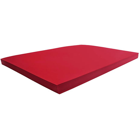 Creativ empresa cartulina de colores Navidad rojo 270gr, 100 hojas