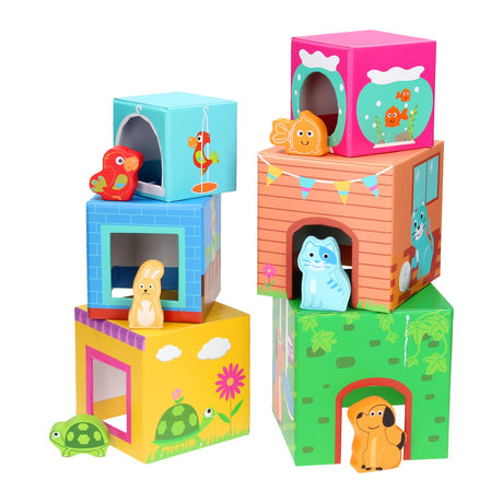 Small foot - torre apilable con animales