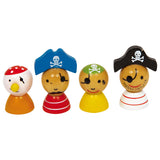 Small foot - isla pirata ludo de madera