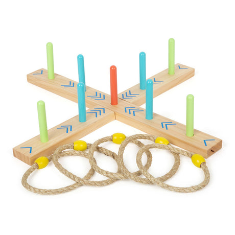 PITO PEQUEÑO - Juego de Wooden Ringswerp activo