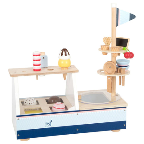 Small foot - Puesto de helados de madera, 21 uds.