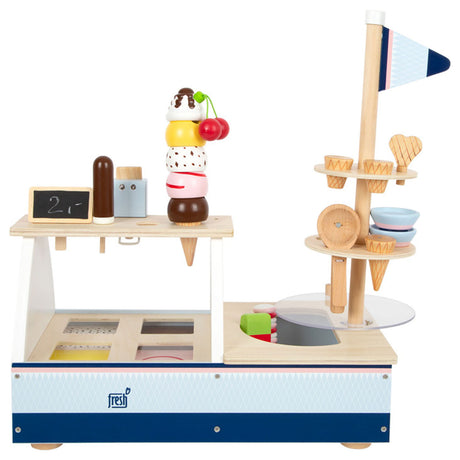 Small foot - Puesto de helados de madera, 21 uds.