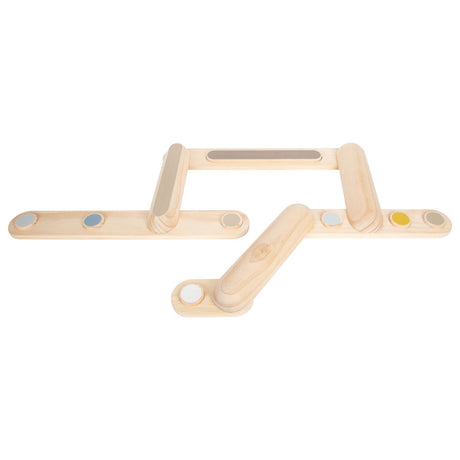 Peque de pie - Madera Balans Balk Adventure, 7dlg.