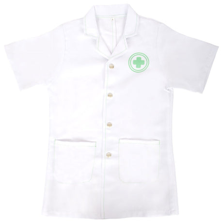 Peque de pie - chaqueta doctor con accesorios de madera, 4dlg.
