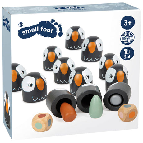 Peque de pie pequeño - Memospel de madera Pinguin, 26dlg.