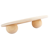 Pie pequeño - almacenamiento de balance de madera azul