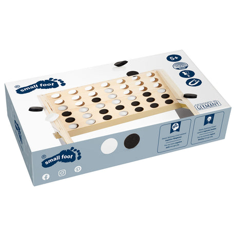 Pequeño Foot - Four on 1 Line Wood Golden Edition Game