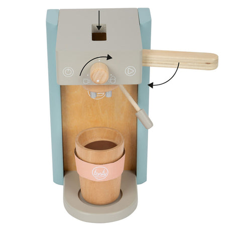 Small foot - set de barista de juguete sabroso
