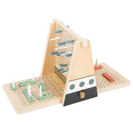 Small foot - juego de estrategia de madera Batalla de los barcos