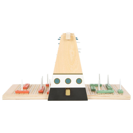 Small foot - juego de estrategia de madera Batalla de los barcos