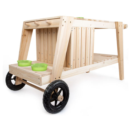 Pie pequeño - cocina de juego al aire libre de barro