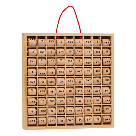 Small foot - tabla de multiplicar de madera 1x1
