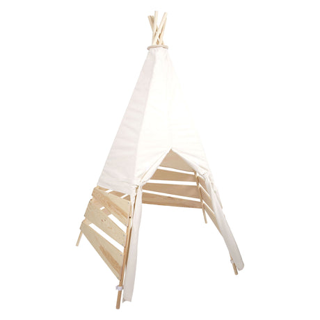 Pie pequeño - carpa tipi de madera al aire libre