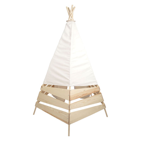 Pie pequeño - carpa tipi de madera al aire libre