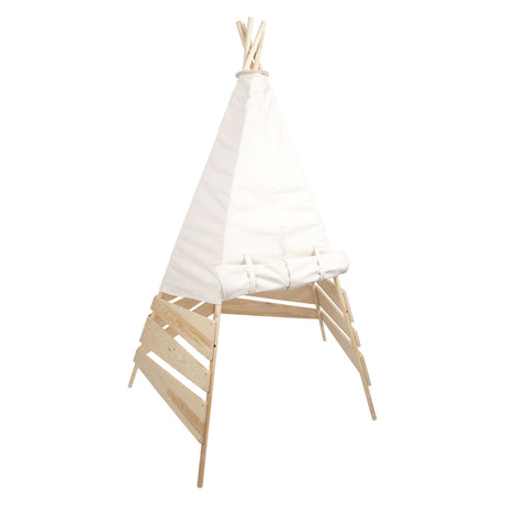 Pie pequeño - carpa tipi de madera al aire libre