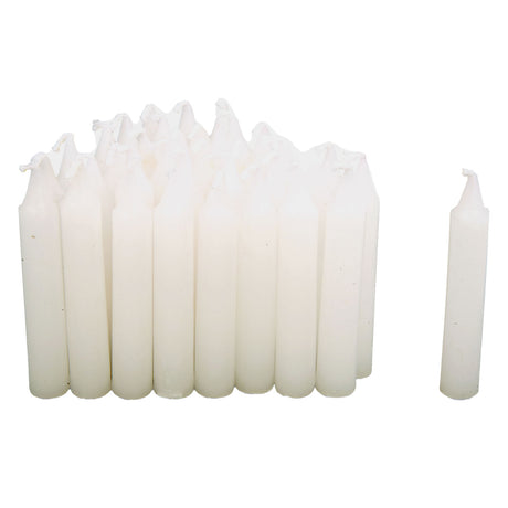 Small foot - velas blancas pequeñas, 36ud.