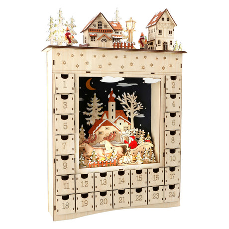 Small foot - calendario de adviento de madera sueño de invierno