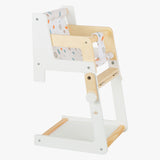 Small foot - silla de muñeca combinada de madera con botón pequeño