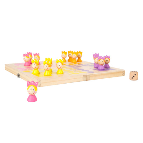 Small foot - juego de parchís de madera princesa