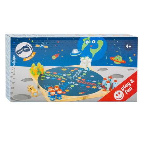 Small foot - juego de ludo espacial de madera