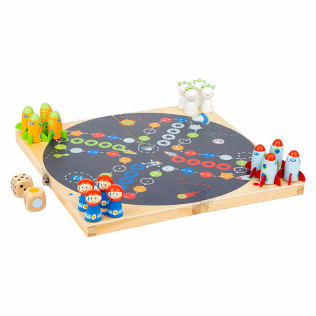 Small foot - juego de ludo espacial de madera