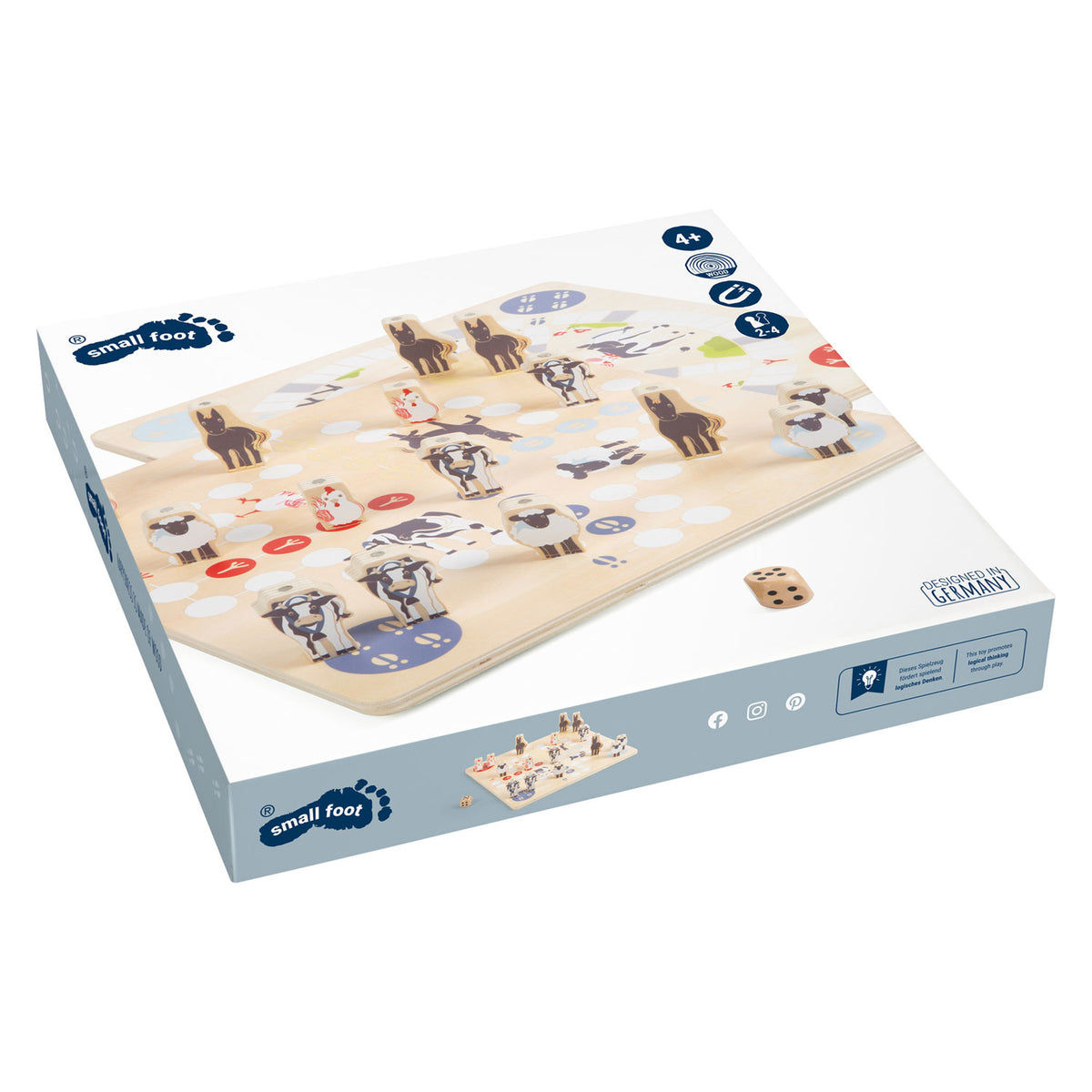 Small foot - colección de juegos de madera 4 en 1