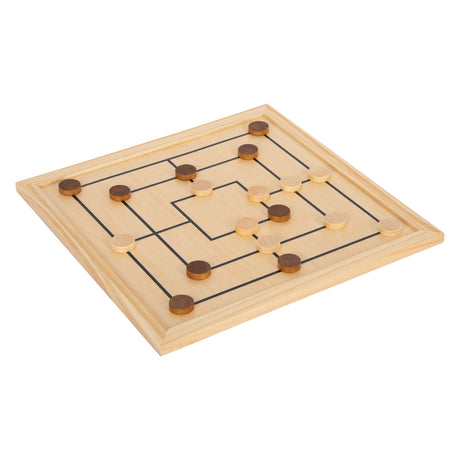 Small foot - juegos de madera 7 clásicos en caja de almacenamiento