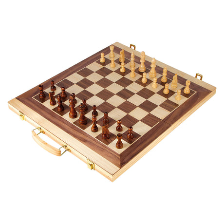 Small foot - ajedrez y backgammon de madera