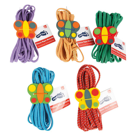 Pie pequeño - color de mariposa de primavera, juego de 5
