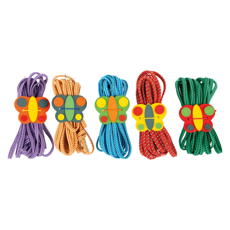 Pie pequeño - color de mariposa de primavera, juego de 5