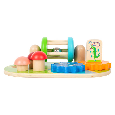 Small foot - tablero de actividades de madera para parques temáticos