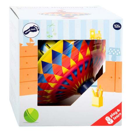 Pie pequeño - top zumbido de colores
