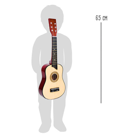 Small foot - guitarra clásica de madera, 65cm