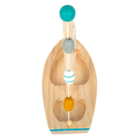 Small foot - juguete de baño velero de madera estrella de mar