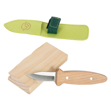 Small foot - set de descubrimiento para tallar y editar madera, 5 piezas.