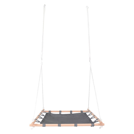 Pie pequeño - swing nido con marco de madera, 100x100 cm
