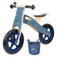 Small foot - bicicleta sin pedales de madera avión azul