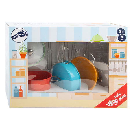 Small foot - sartenes y utensilios de cocina, 8 uds.