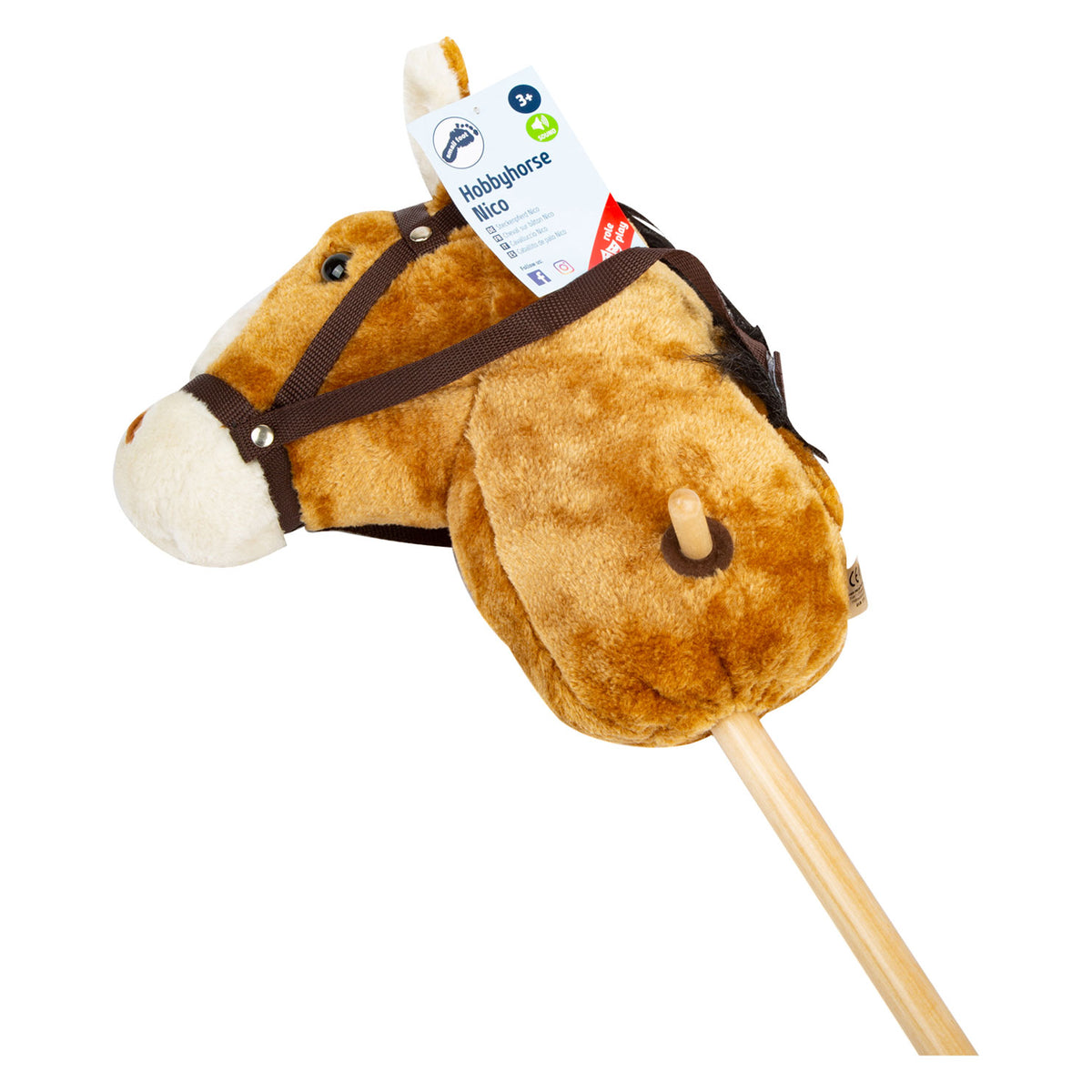Small foot - caballo de madera nico, 88 cm