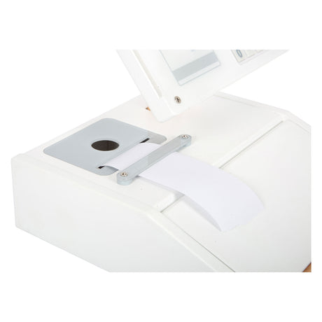 Small foot - Caja registradora de juguete de madera con escáner, 15 uds.